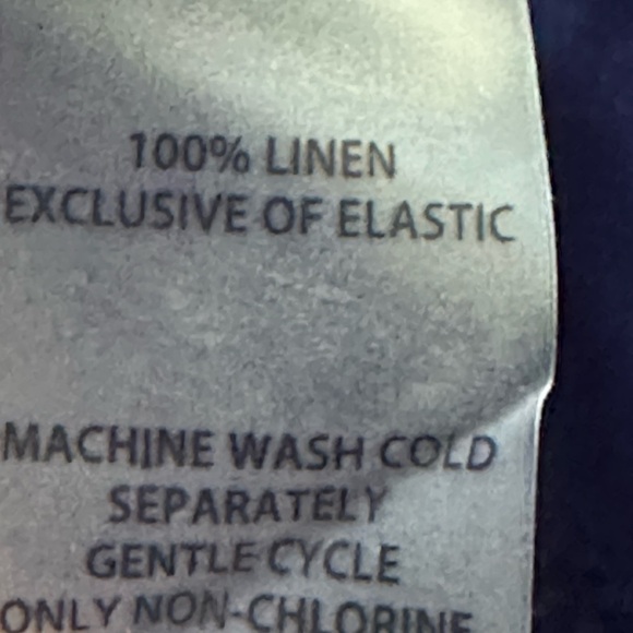 Soft Surroundings 100% Linen pull on skirt size medium petite new with tag - Picture 5 of 6